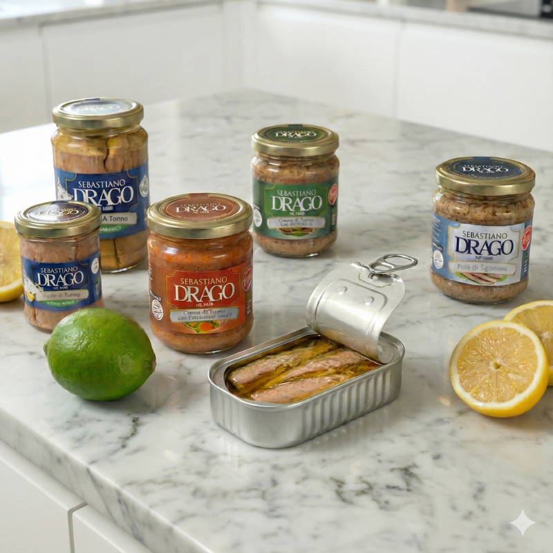 Conserva ton in ulei de masline borcan online italian.