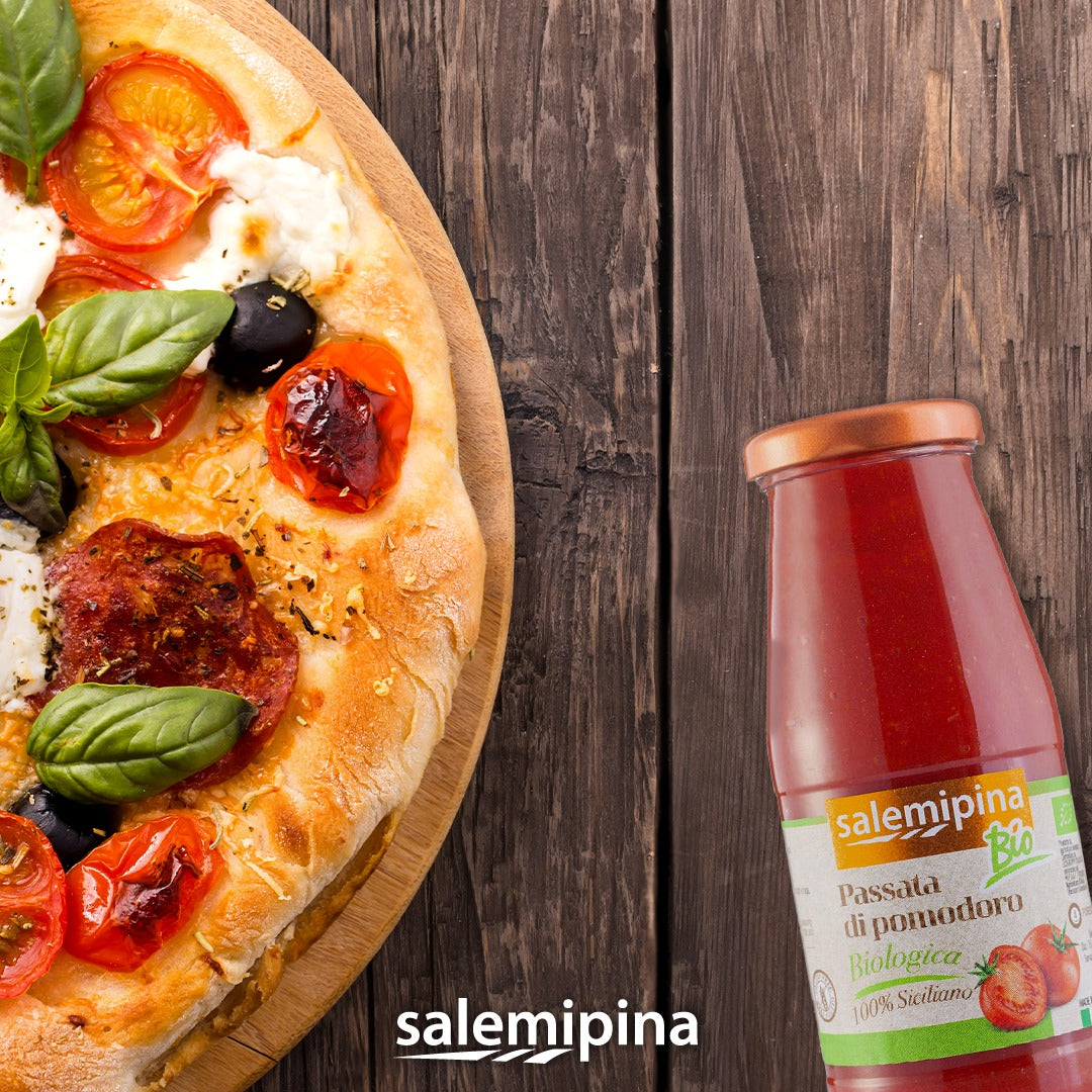 Passata di pomodoro Roșii BIO, Sicilia, SalemiPina, 420 gr
