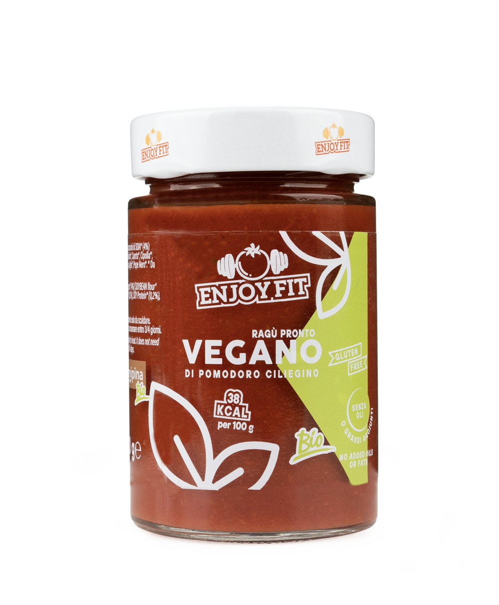 Sos Ragu BIO, vegan fără gluten, gata de consum, Enjoy Fit Salemipina, 200 gr