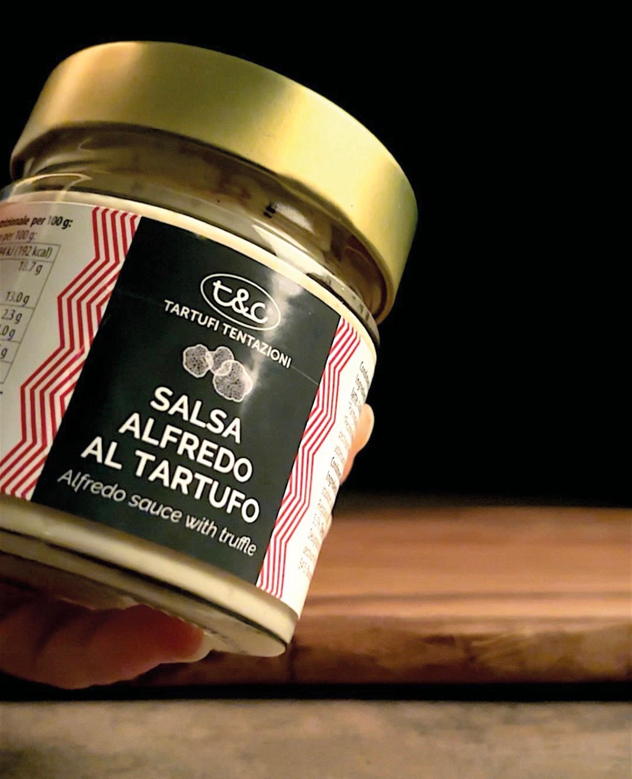 Sos Alfredo cu Trufe si Branzeturi, T&C Tartufi Tentazioni, 180 gr