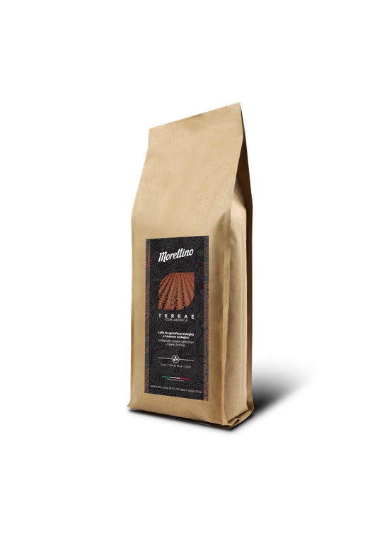 Cafea bio, cafea ecologica, cafea bio online, cafea ecologica online, cafe boabe prajita italia, cafea bio boabe prajita, cafea premiata, cafea Organic errae Morettino 500.