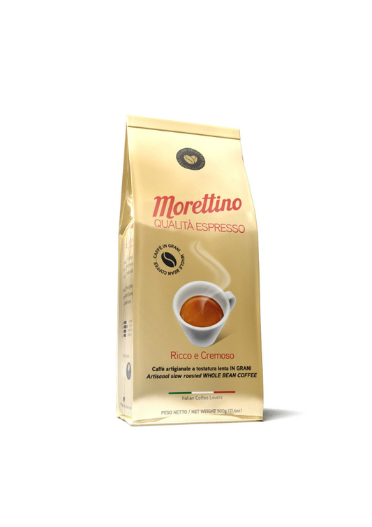 Cafea Morettino qualita espresso, cafea italiana boabe online.
