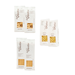 Set Paste 500 gr x 6 din Grau Dur Italian  - Rigatoni x 2; Fusilli x 2; Spaghetti x 2, La Campofilone