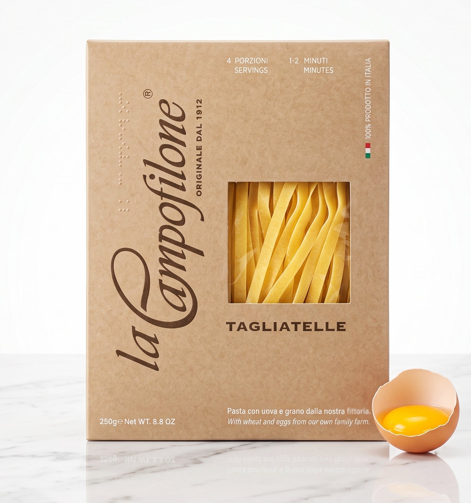 tagliatelle paste cu ou
