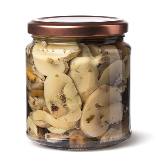 Ciuperci mixte 4 tipuri, in ulei, Ortoledda, 280 gr