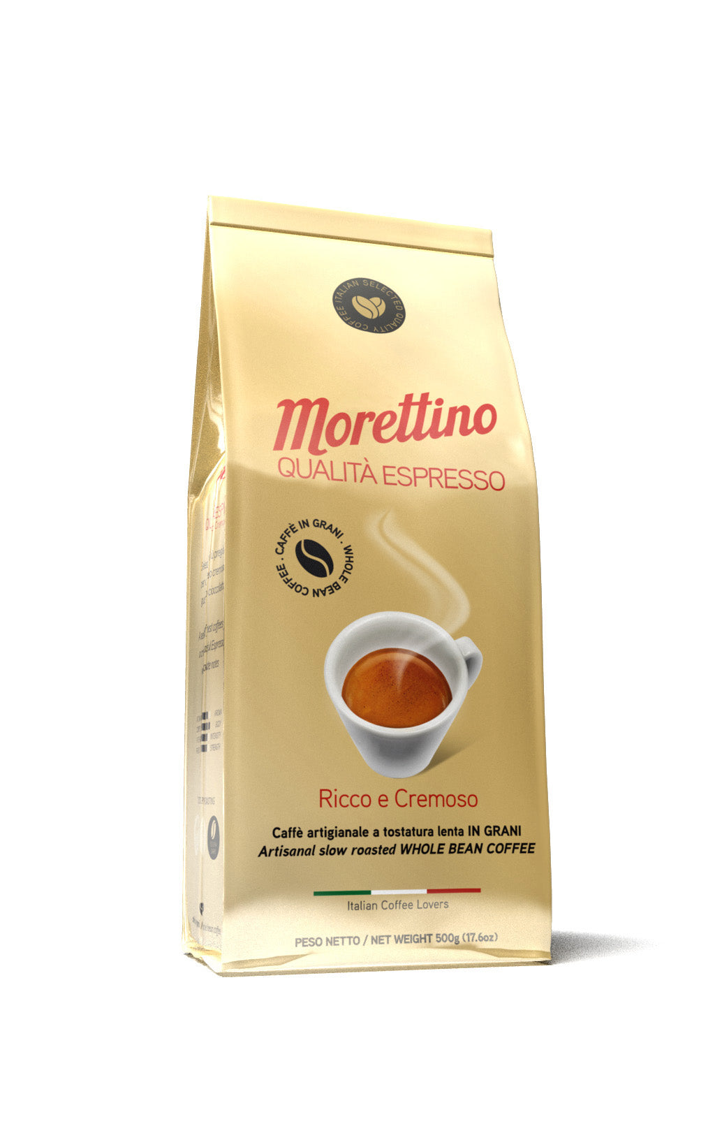Cafea Morettino qualita espresso, cafea italiana boabe online.