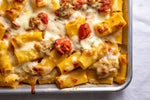 paste rigatoni italiene cu sos rosii