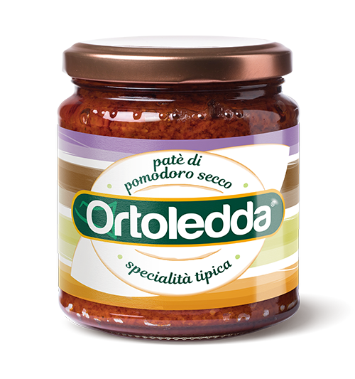 Pate de Rosii Uscate dulci siciliene, pasta Ortoledda, 190 gr